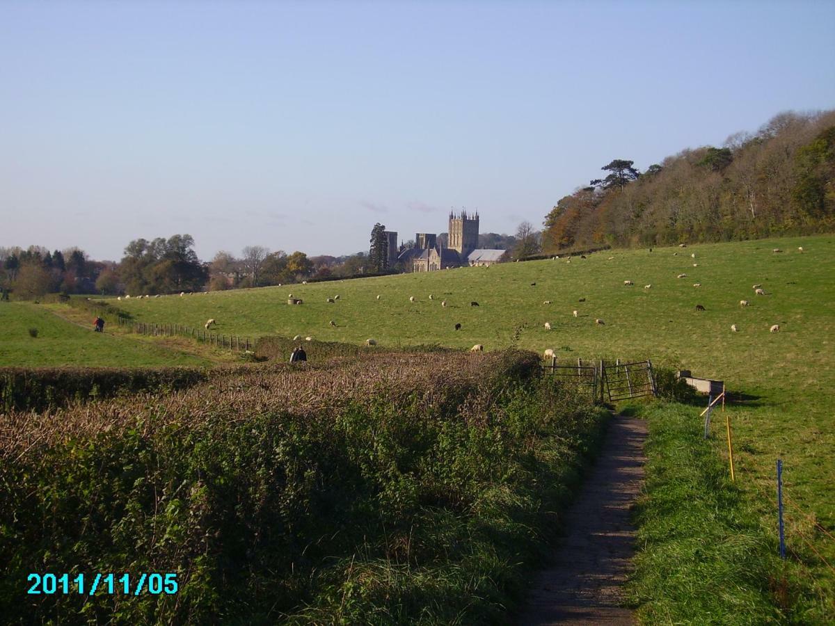 St Edmunds Cottage Glastonbury Bagian luar foto